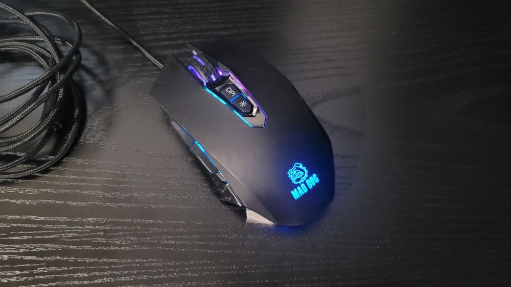 Myszka Gamingowa Mad Dog GM505 bardzo dobry stan