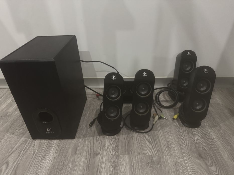 Colunas Logitech 5.1