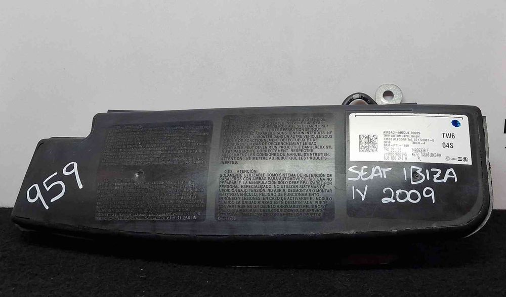 Airbag Banco Esquerdo 6J0880241 - SEAT IBIZA IV