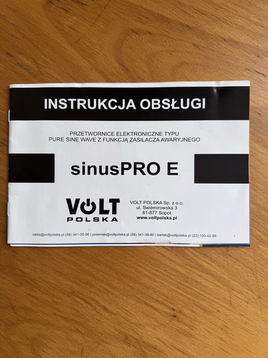 Зарядна станція sinus pro 800e