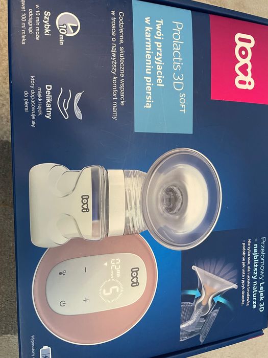 Nowy Laktator Lovi elektryczny Prolactis 3D Soft