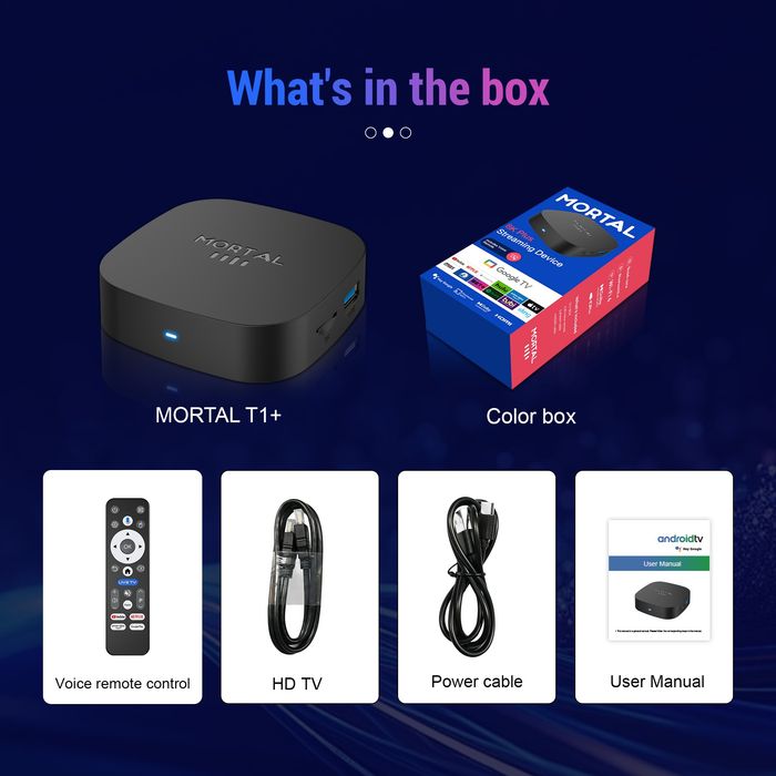 Android TV box 8GB/128GB SMART TV WIFI6 8K  Android 16 BT5.4 YouTube