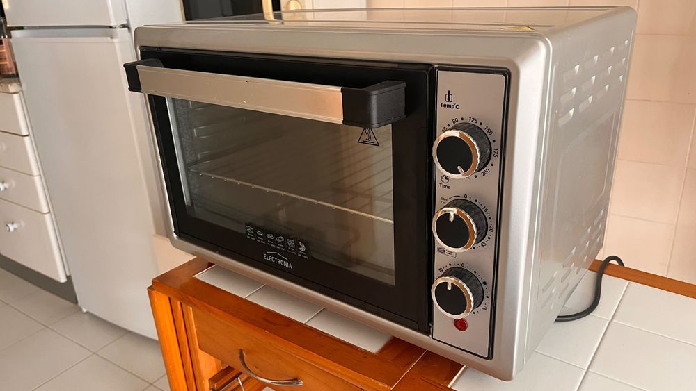 Mini Forno Eletronia Modelo AF-28-33 Prateado