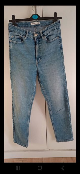 Calças de ganga mom fit