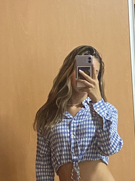Camisa croped Pull and bear