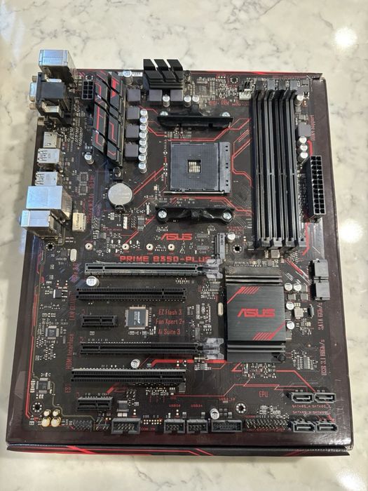 Placa mae Asus prime b350 plus