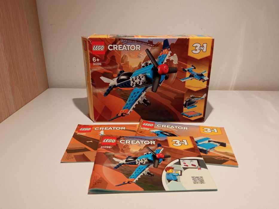 ZESTAW LEGO 31099 Samolot Śmigłowy