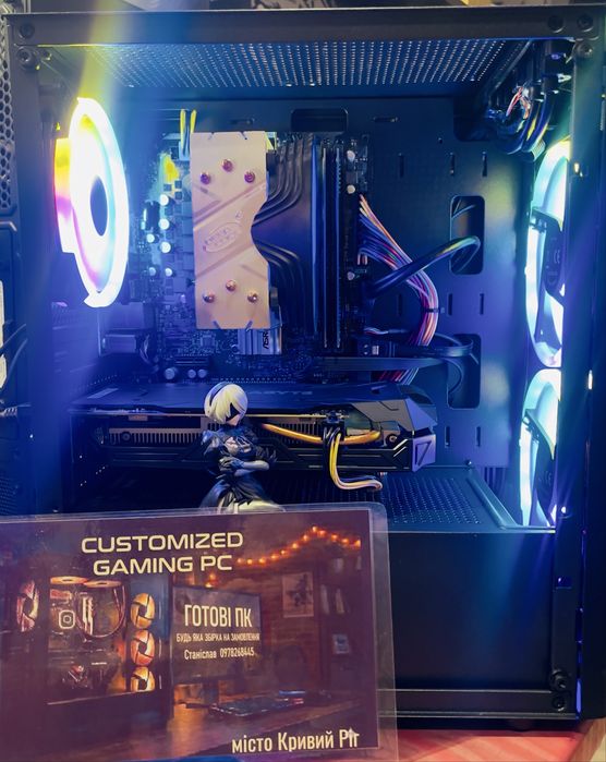 Игровой пк/PC/i5 10400f/GTX 1060GB/SSD+HDD/16RAM!AsRock!