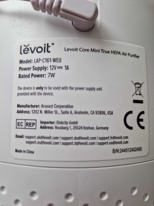 Oczyszczacz powietrza Levoit LAP-C161