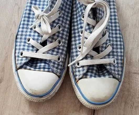 Converse trampki w krateczkę 36,5
