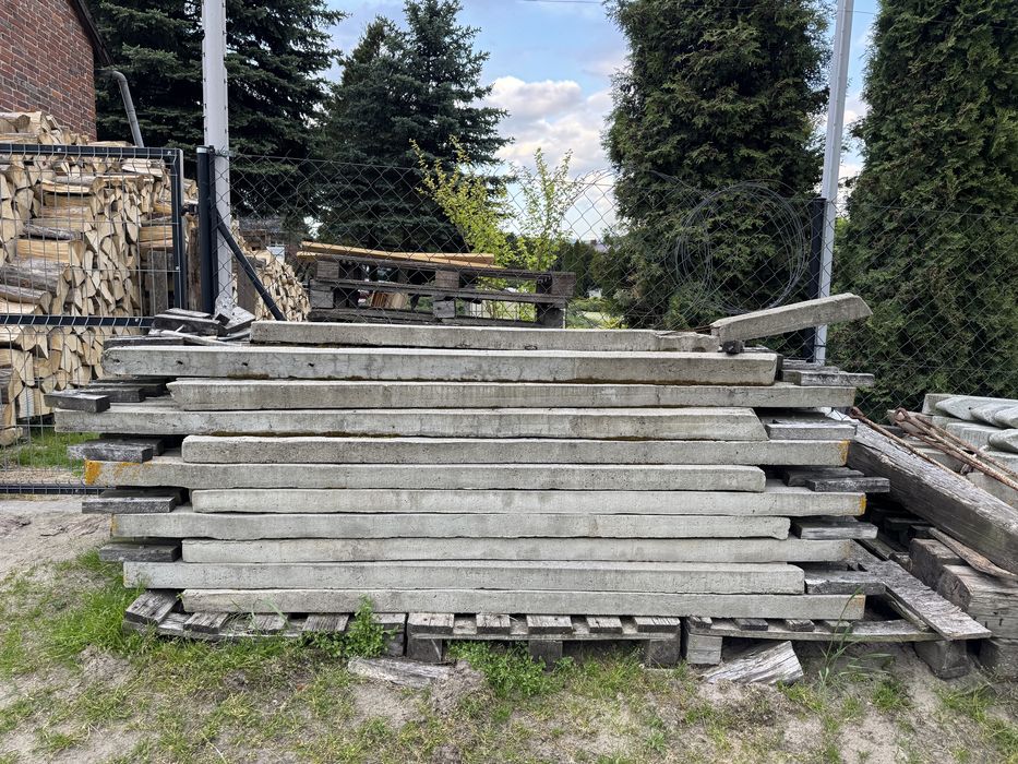 Słupki betonowe do malin