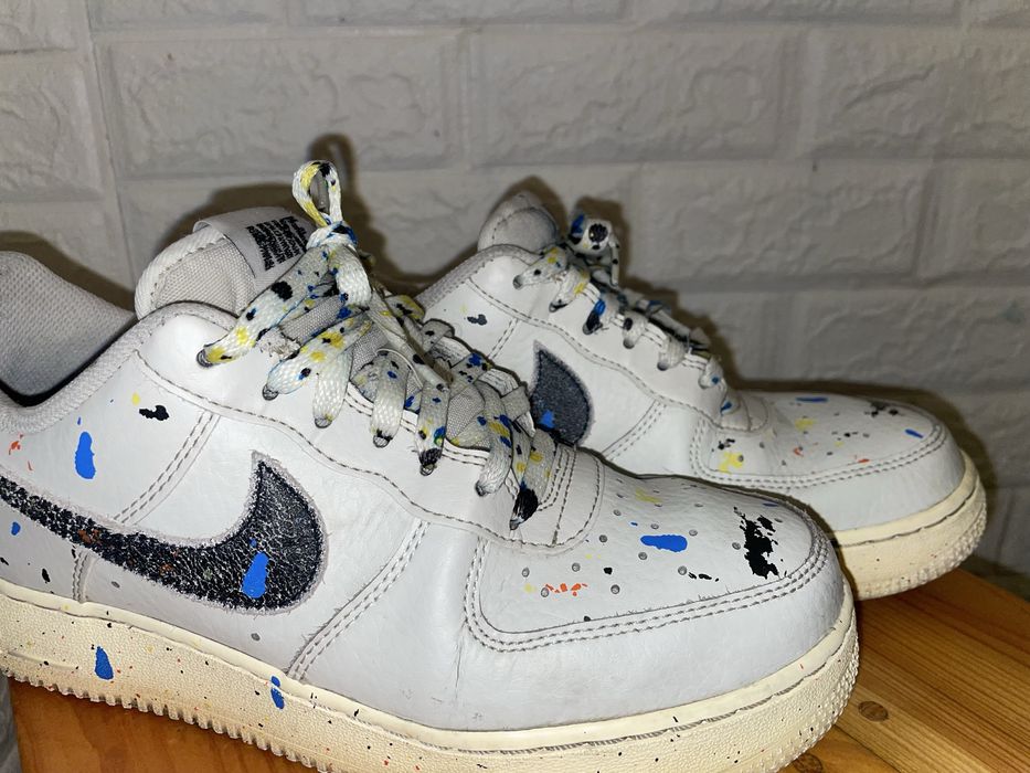Оригінал Кросівки Nike AIR FORCE 1 з натуральної шкіри; кросовки 40 р