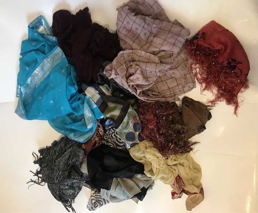 Шарф накидка парео платок