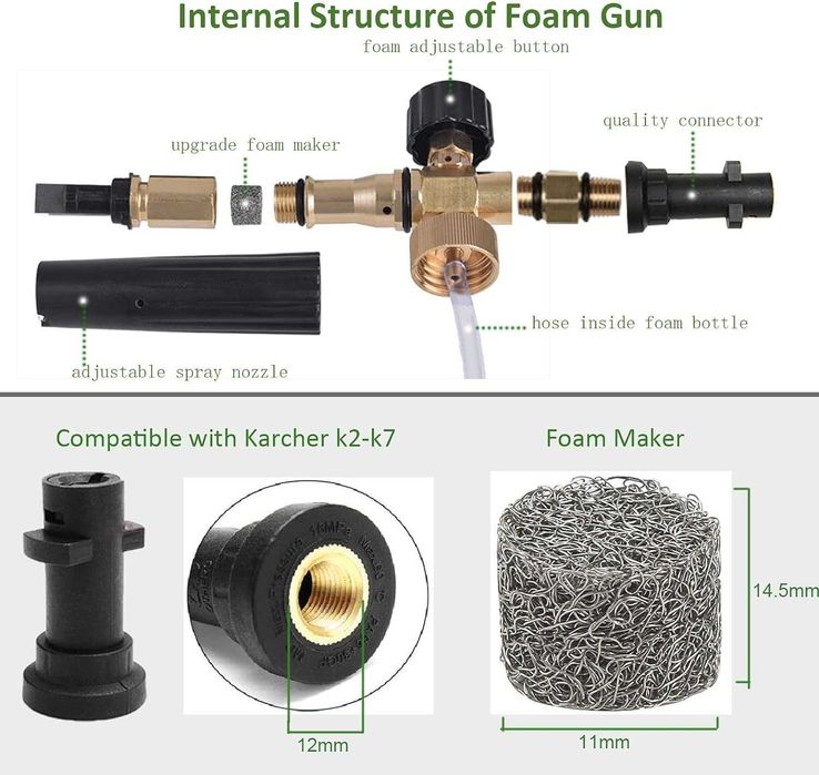 Nowy pistolet natryskowy/ dozownik/ lejek/ butelka !7965!