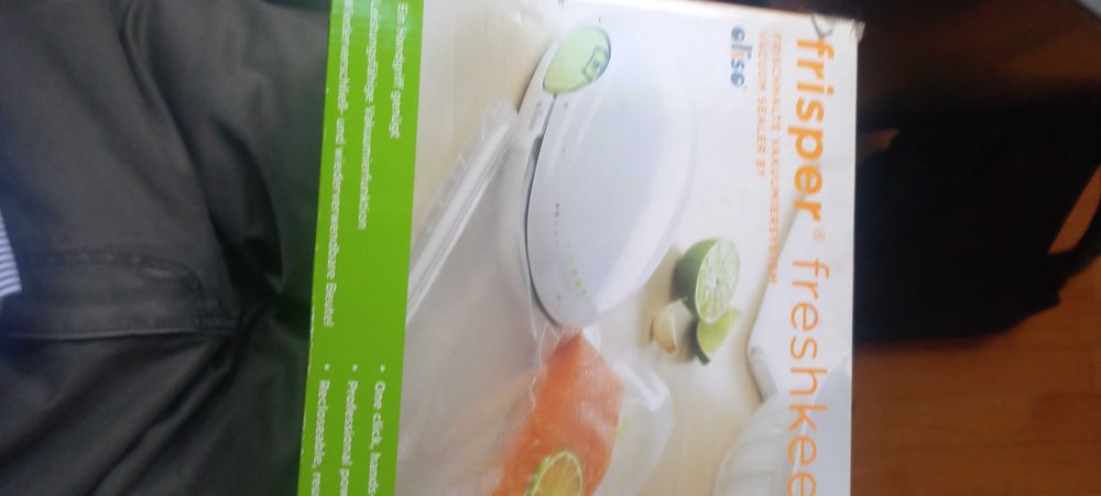 Máquina de vácuo com sacos, nova