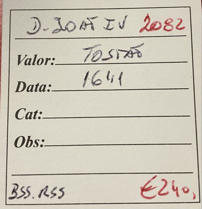 Moeda (2082) D. Joao IV - Tostao