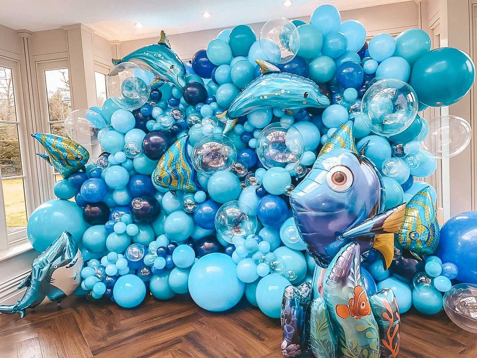 ŚCIANKA BALONOWA na Roczek / Urodziny / Chrzest / Komunię /Baby Shower