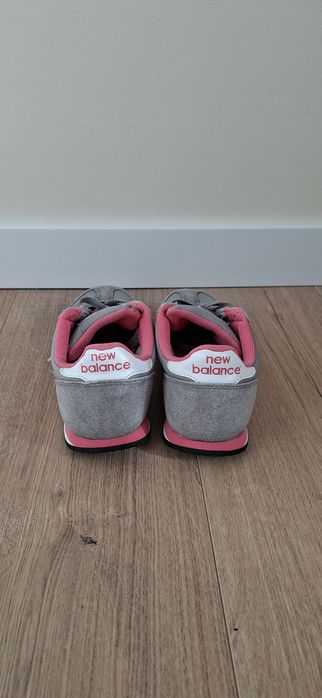 Sneakersy New Balance 360 szaro-różowo-białe wiązane rozm. 36