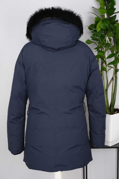 Belstaff gruba puchowa parka damska kurtka r S