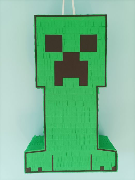 Piniata Creeper Minecraft