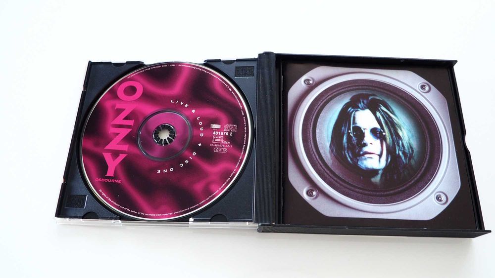 OZZY OSBOURNE – Live & Loud   2×CD, Album, Reissue, Remastered, Fat Box • 1995 • Epic • 481676 2 Stan: CD NM • Opakowanie NM