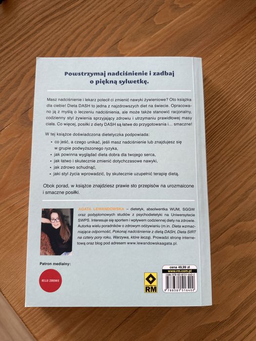 „Pokonaj nadciśnienie dietą Dash” Lewandowska