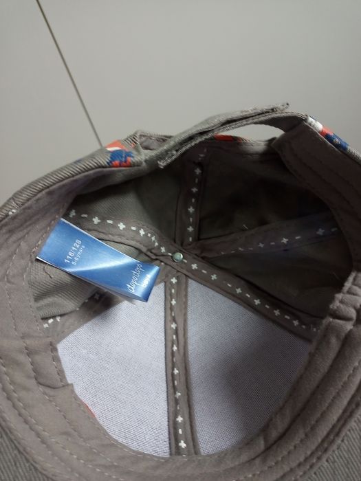 Nowa bawełniana czapka z daszkiem Dopodopo 116/128