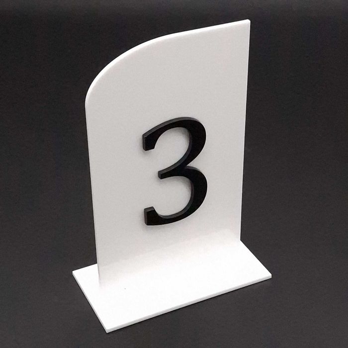 Numery na stoły Numerki Stolików Na Wesele Ślub Chrzest