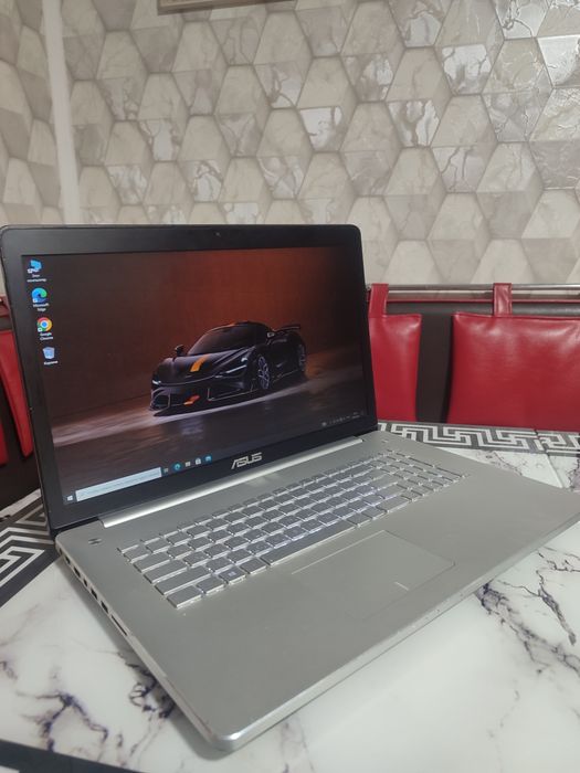 Потужний ноутбук Asus N750J | 16GB | SSD 128GB + HDD 1000GB | Intel Core i7 4700HQ | Nvidia GeForce GT750M | Підсвітка | Ігровий потужний ноутбук асус