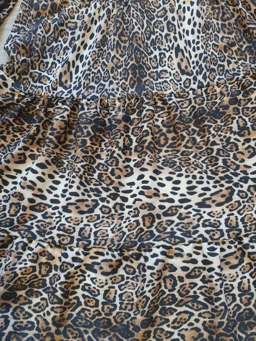 Плаття, р. S, дуже гарний тигровий принт