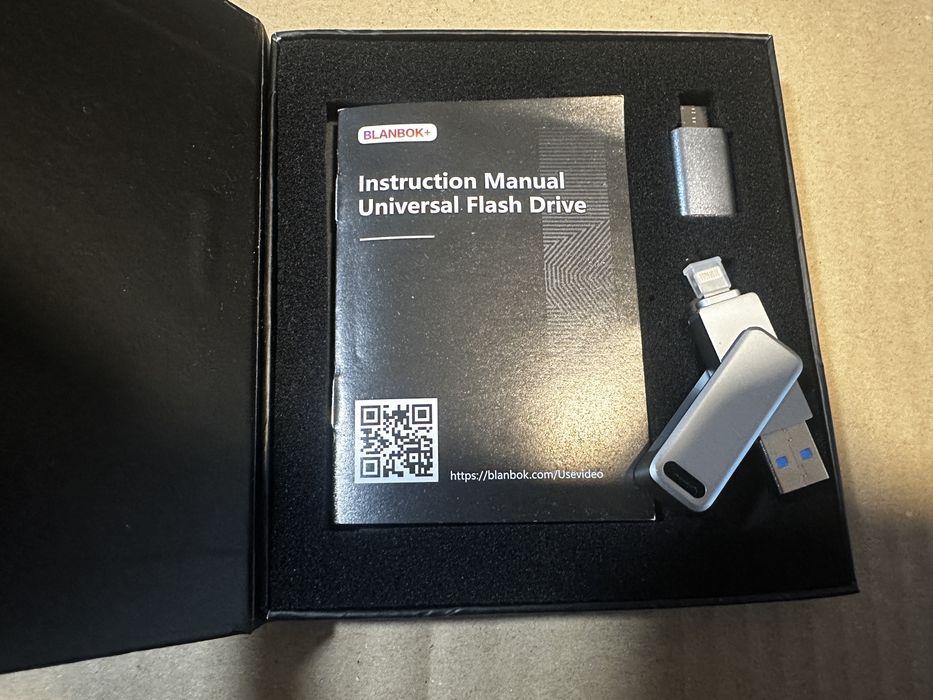 Pendrive 128GB metalowy