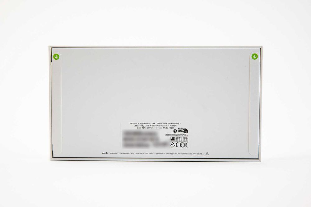 Apple Watch Ultra 3 - 49mm Black [NOVO - SELADO]