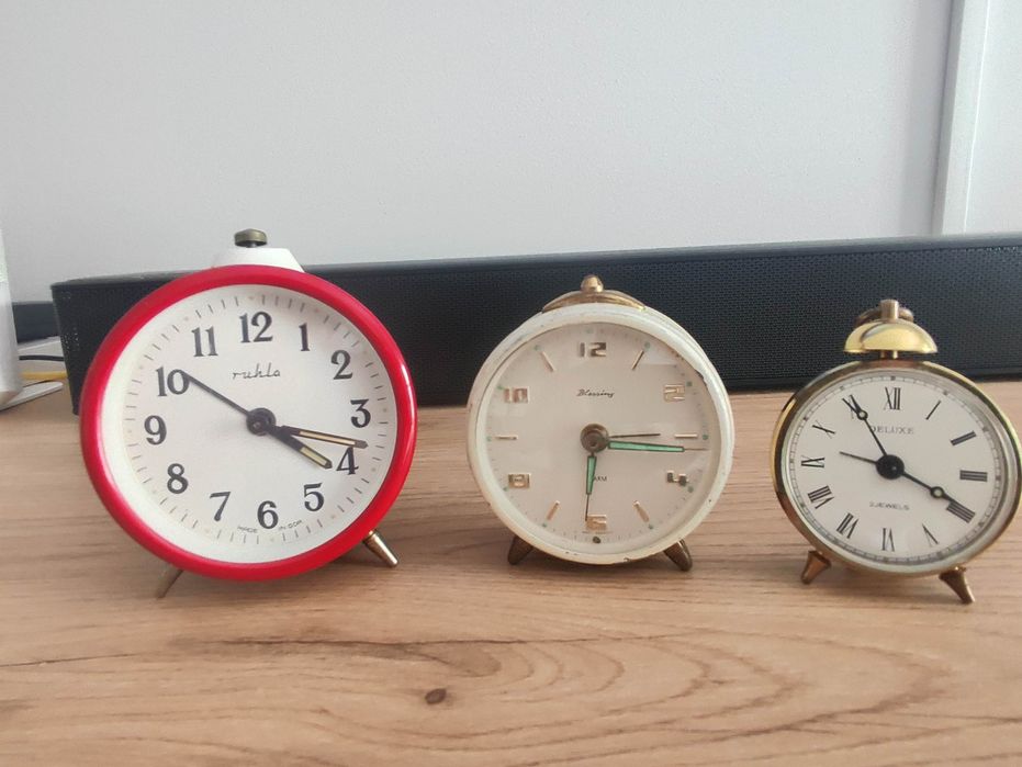 Relógios despertadores vintage