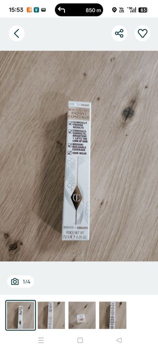 Charlotte Tilbury Beautiful Skin Radiance Concealer