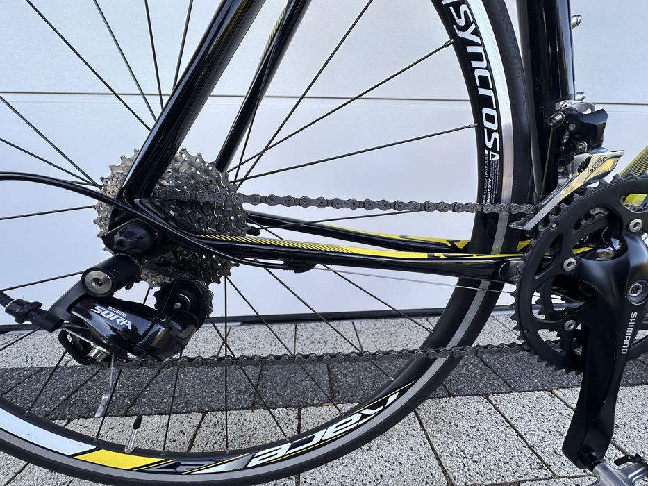 Szosa SCOTT CR 1 30 Full Karbon! Rozmiar L 56cm !