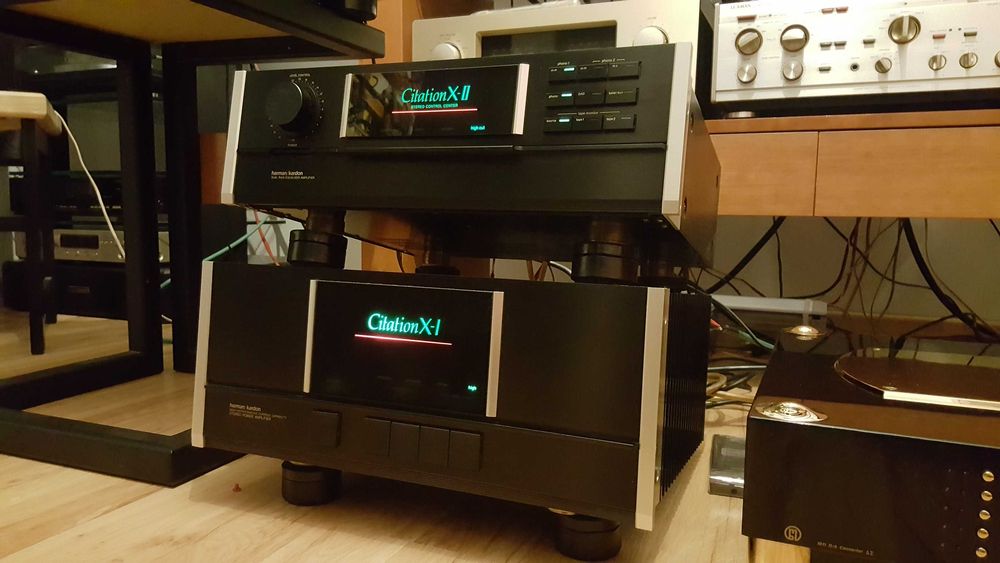 Zestaw stero hi-end wieża Citation X II i Citation X I dźwięk perfekt