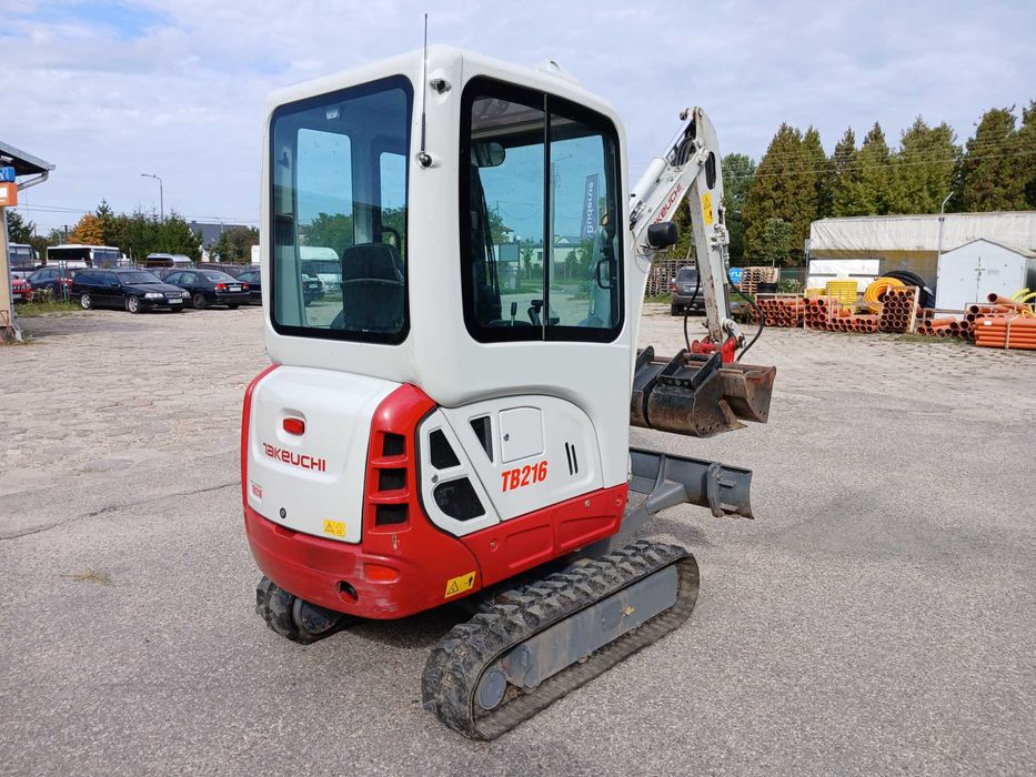 Minikoparka Takeuchi TB216 tylko 500mth