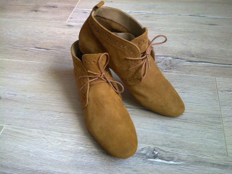 Ботинки Дезерты замшевые ZARA 39 р НОВЫЕ из Европы