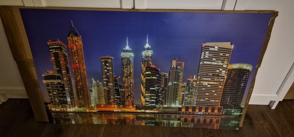 Plakat 3d Dubaj duży 100x60cm