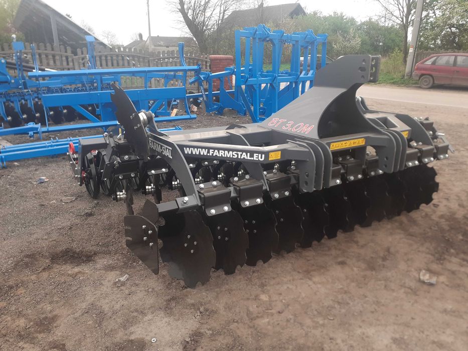 Brona talerzowa 3m FARM-STAL Berlinek,Pyrzyce,Strzelce Krajańskie