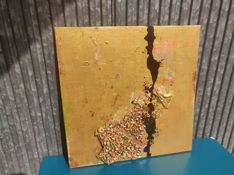 quadro pintado à mão