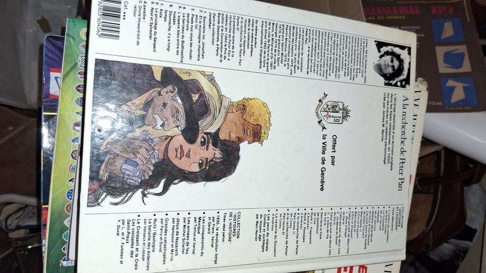 Cosey a la recherche peter pan I e II bd Suíça