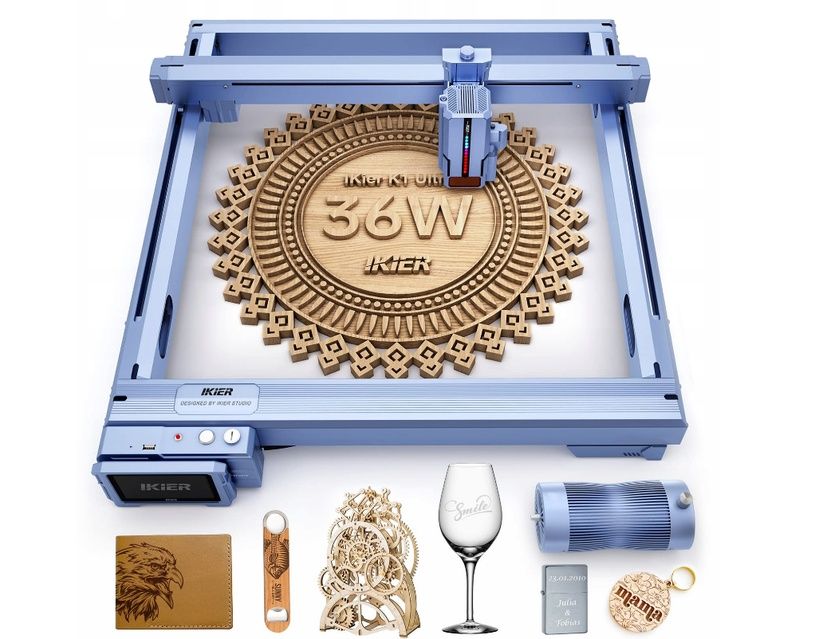 Лазерный гравер iKier K1 Ultra 36W