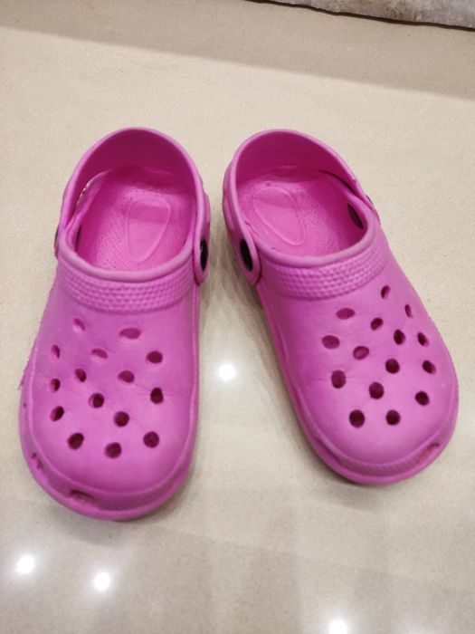 Różowe Crocsy klapki buty sandały do wody r.26