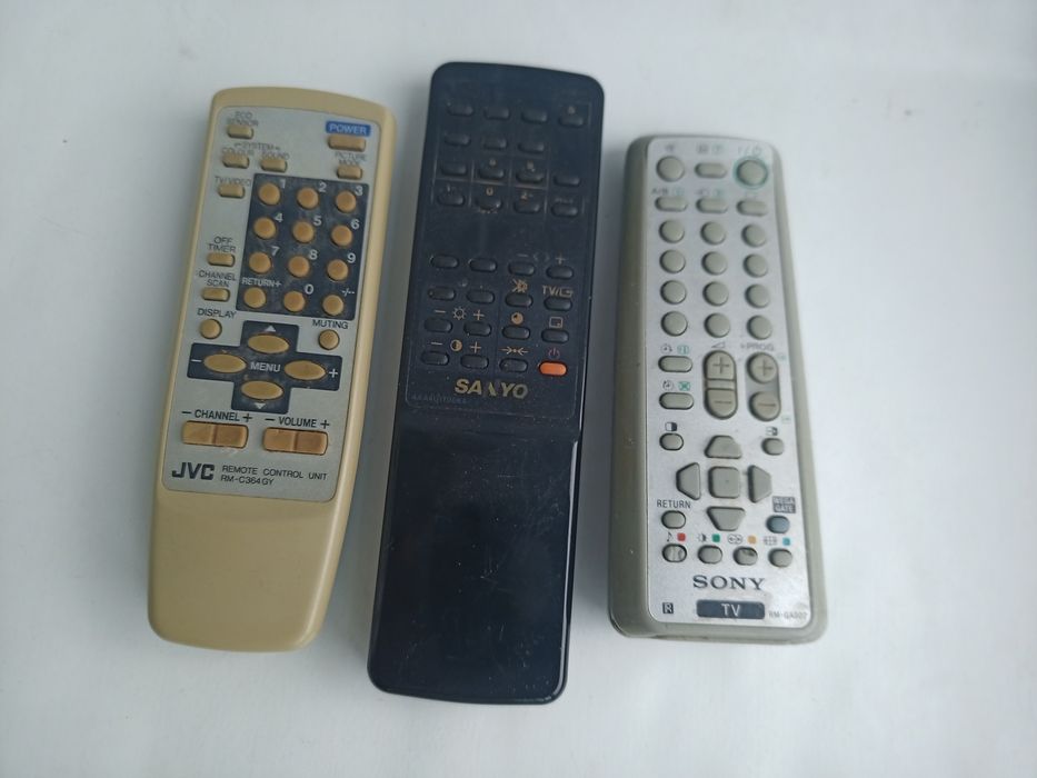 Пульти Jvc, SANYO, SONY