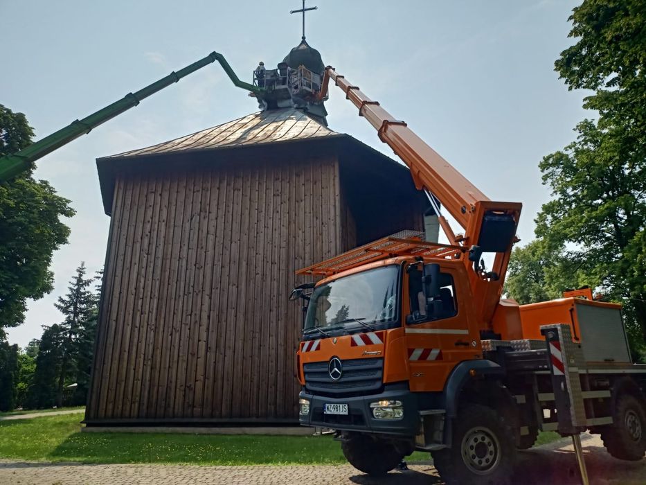 Wynajem podnośników  koszowych 45m 4x4 , 53m