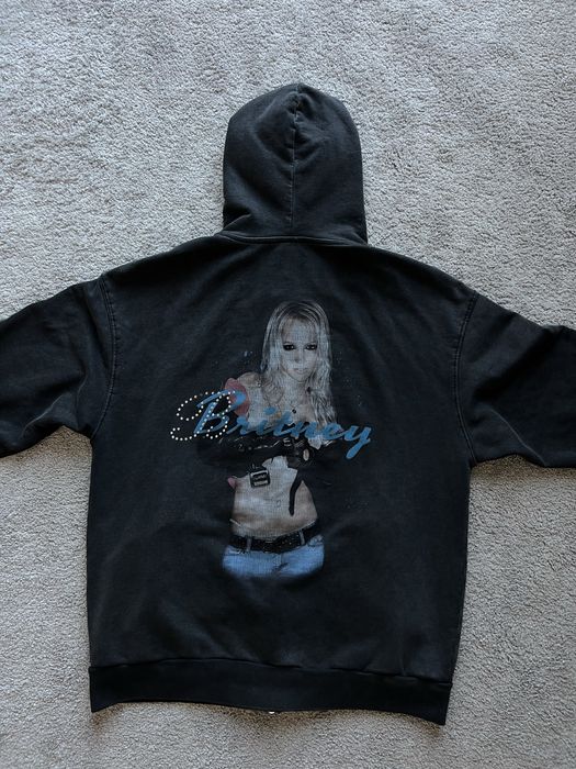 balenciaga britney зіп худи