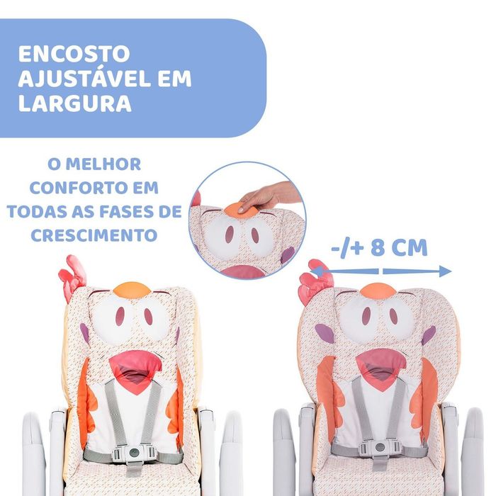 Cadeira evolutiva de bebé