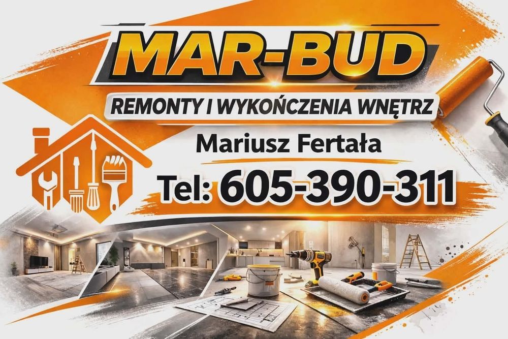 kompleksowe remonty i wykończenia wnętrz
