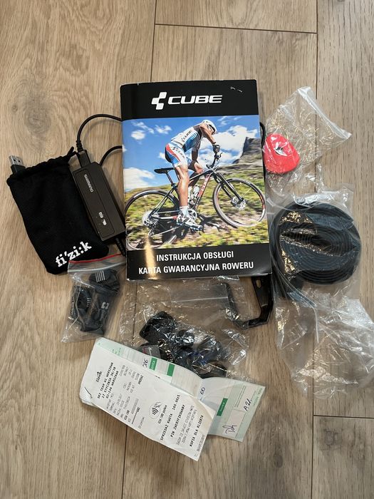 Rower  triathlonowy, Cube Aerium, M, z dokumentami